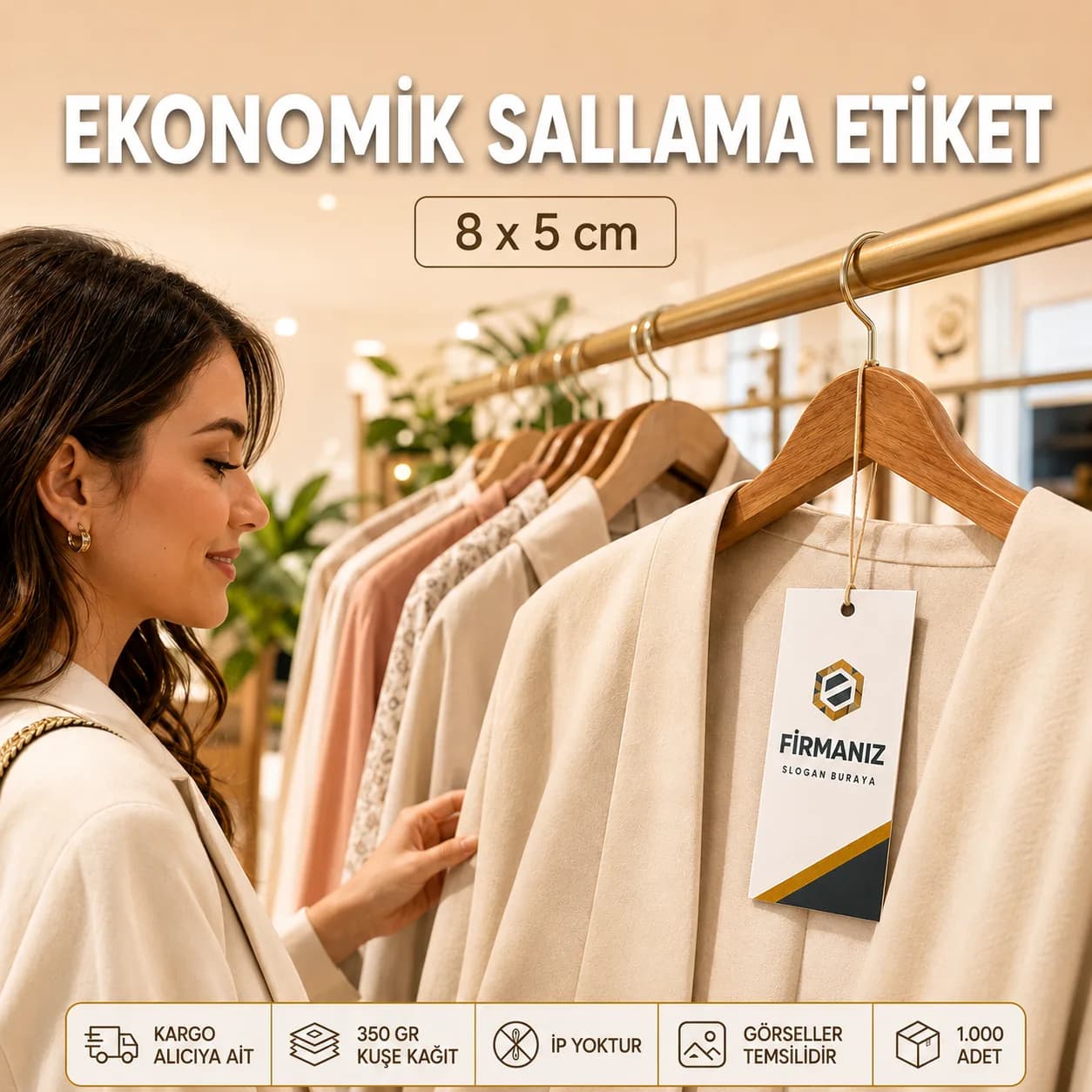 Eko Sallama Etiket baskı örneği 1